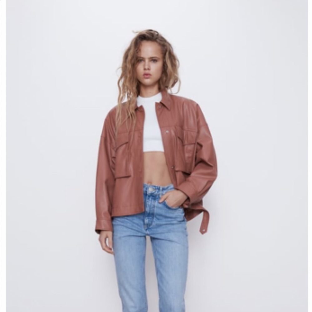 Zara Dusty Pink Jacket